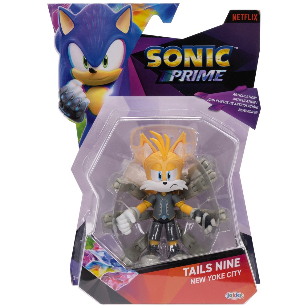Sonic Prime 12 cm Tails Nine Actionfigur