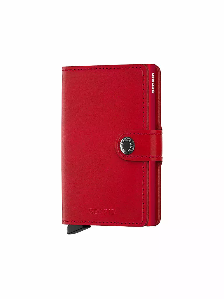 SECRID Geldbörse - Miniwallet Original Mini Red/Red rot