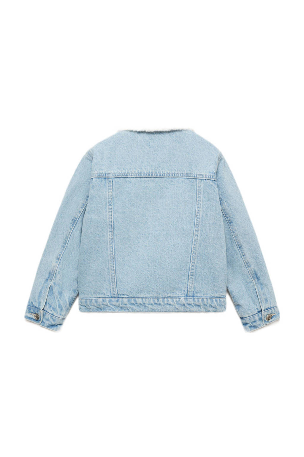Mango Kids spijkerjas changeant blauw