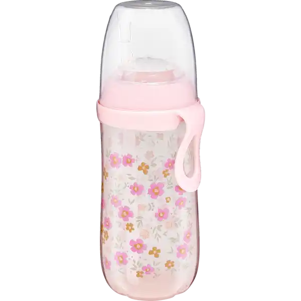 Trinkhalmflasche Flexstraw 360ml  /  ab 12 Monate  /  PINK