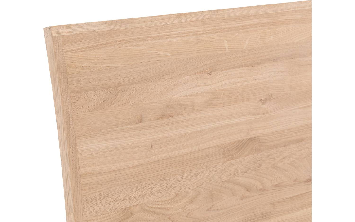 Goossens Bedframe Dodge - 90 x 200 - Eiken naturel - Hout