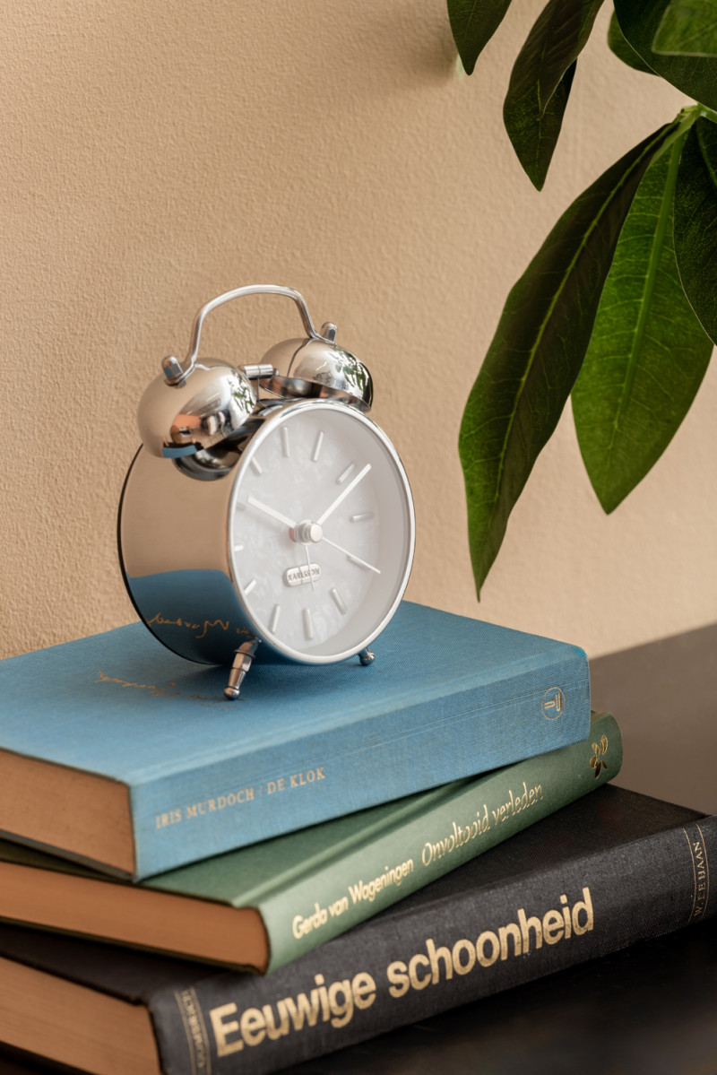Alarm Clock Pearl Glow KA6009BK Black
