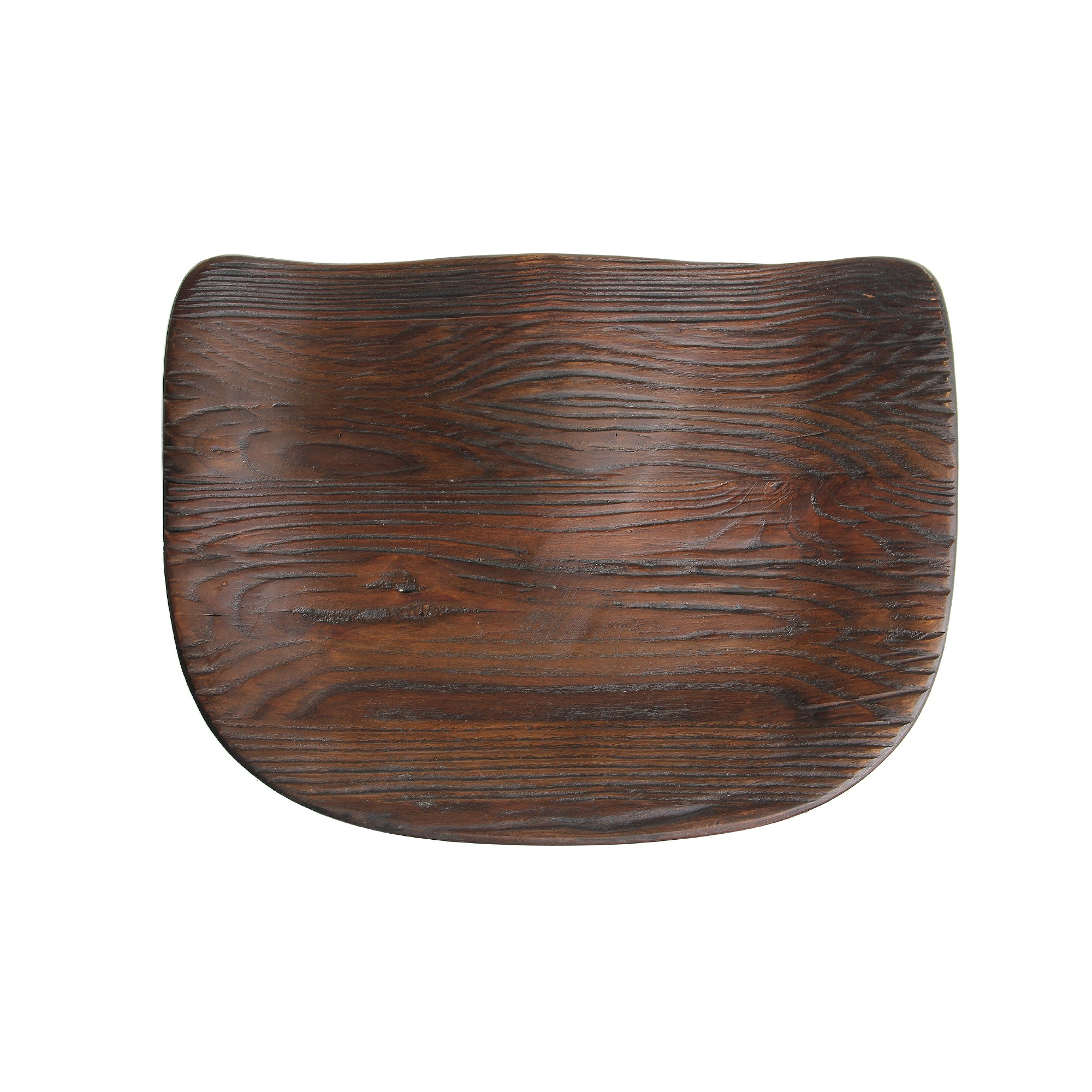 Barhocker 'Denim', braun, T 30 cm, B 40 cm, H 73,5 cm von fischer's lagerhaus