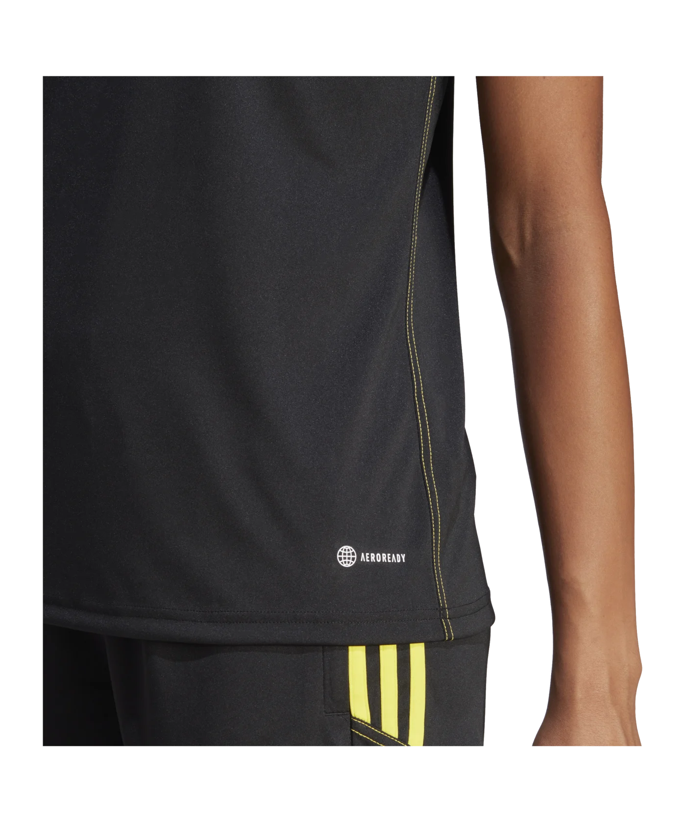adidas Tiro 23 Club Trikot Damen Schwarz Gelb