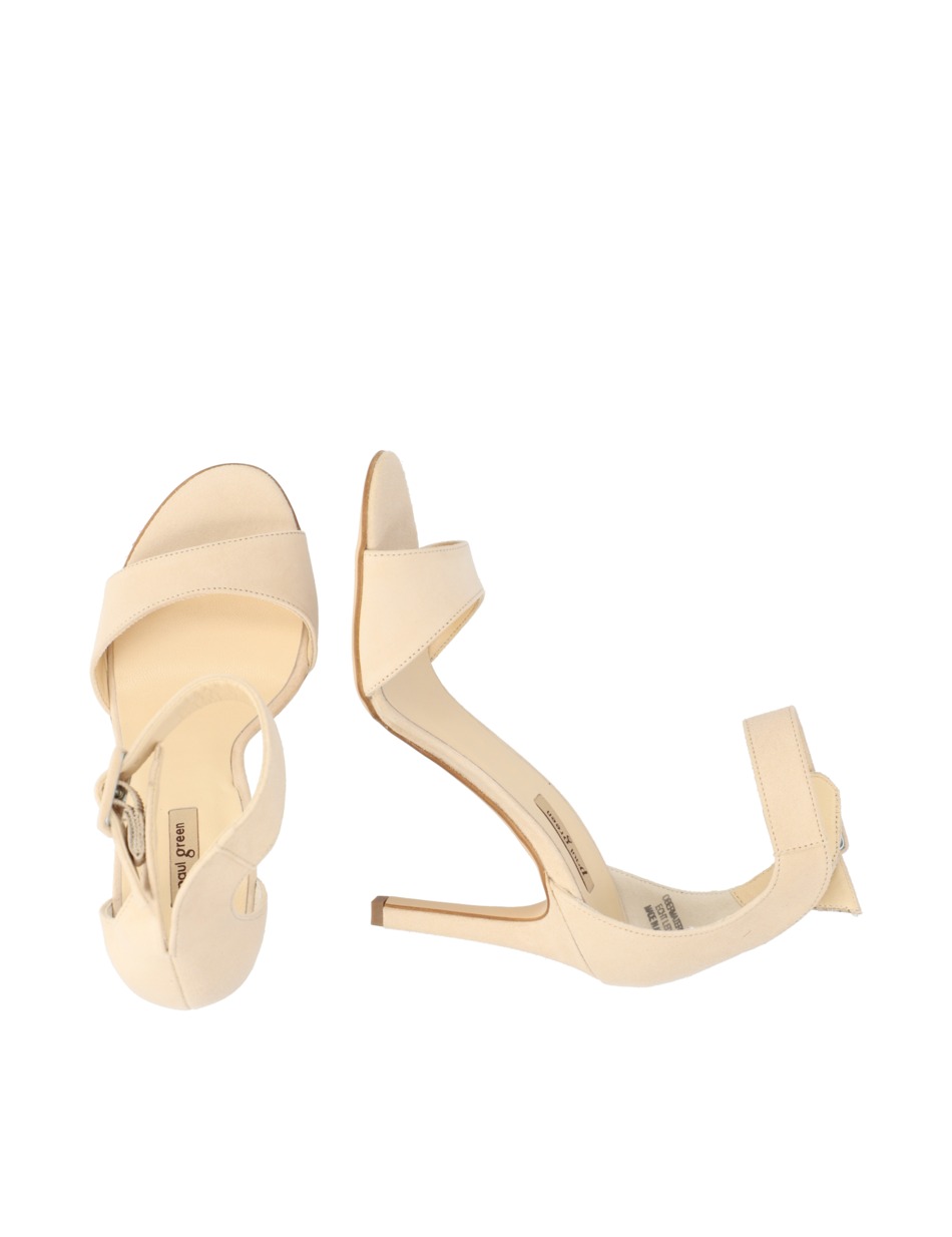 Veloursleder Sandale