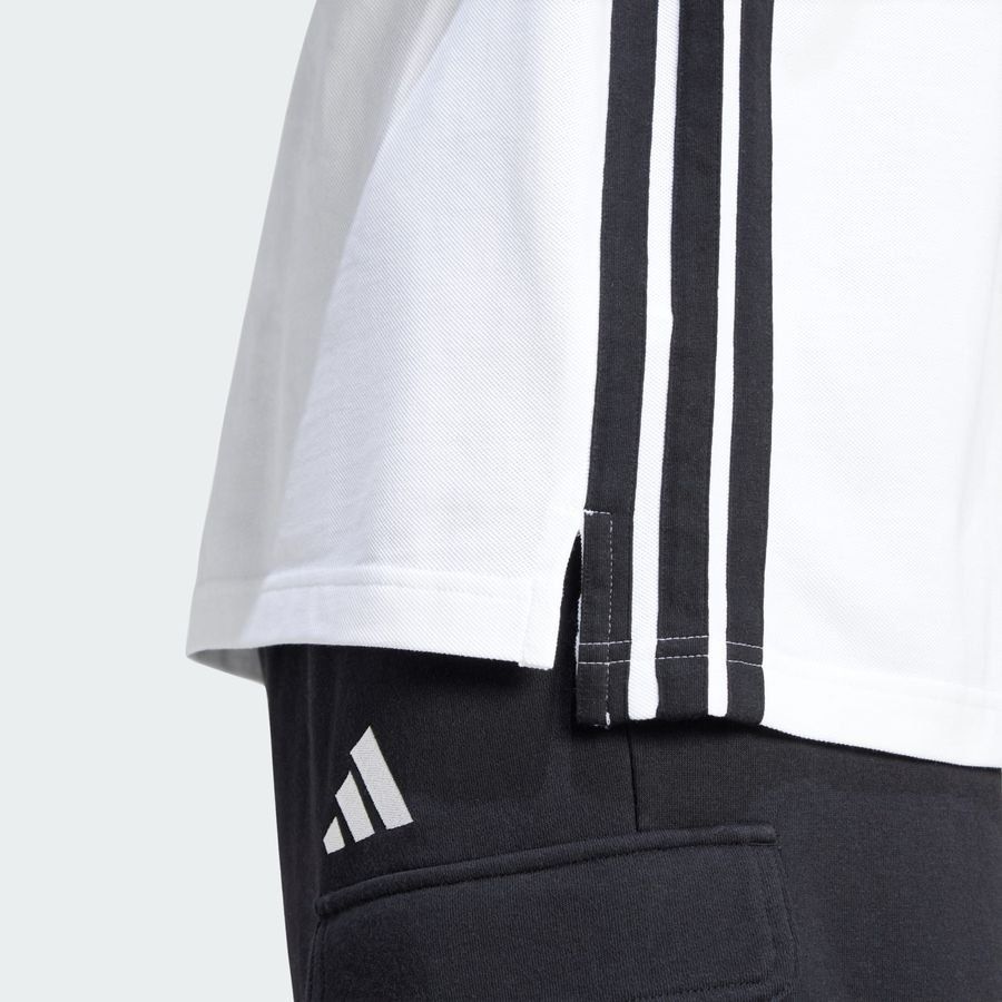 Adidas Polo piqué 3 bandes Essentials