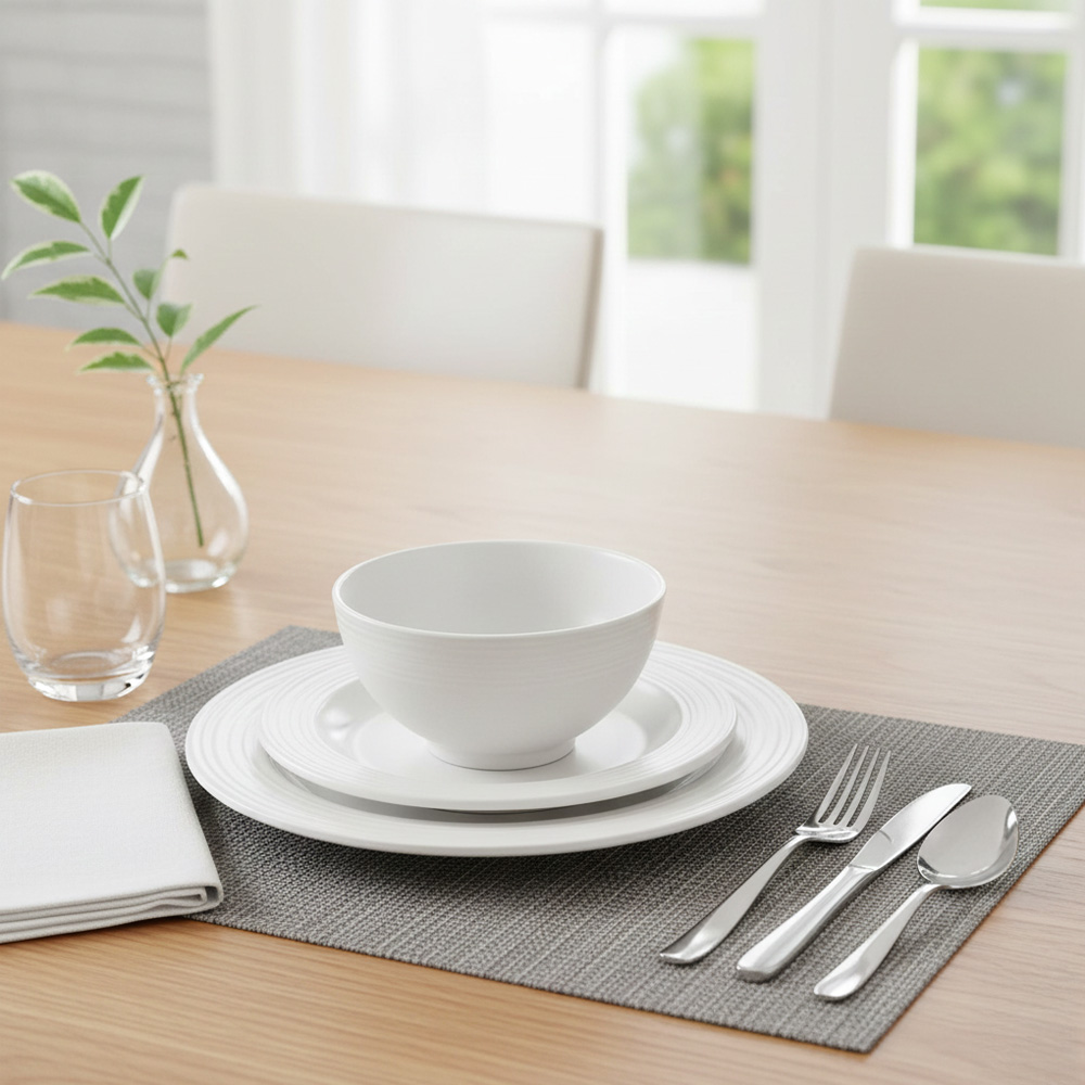 Assiette en mélamine STRIA 20cm
