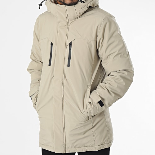 Parka Capuche Beige