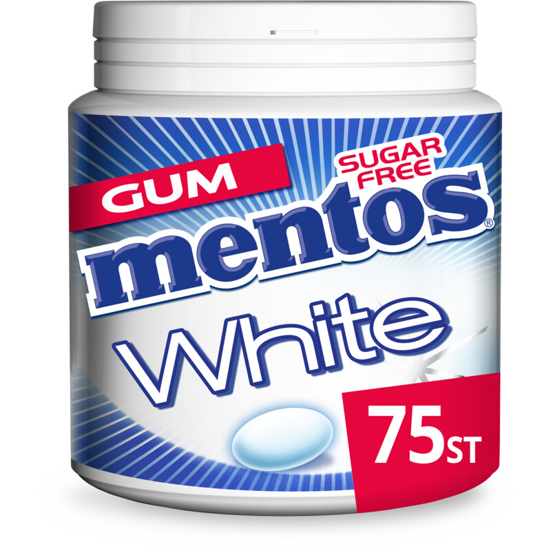 Mentos Gum White cool mint