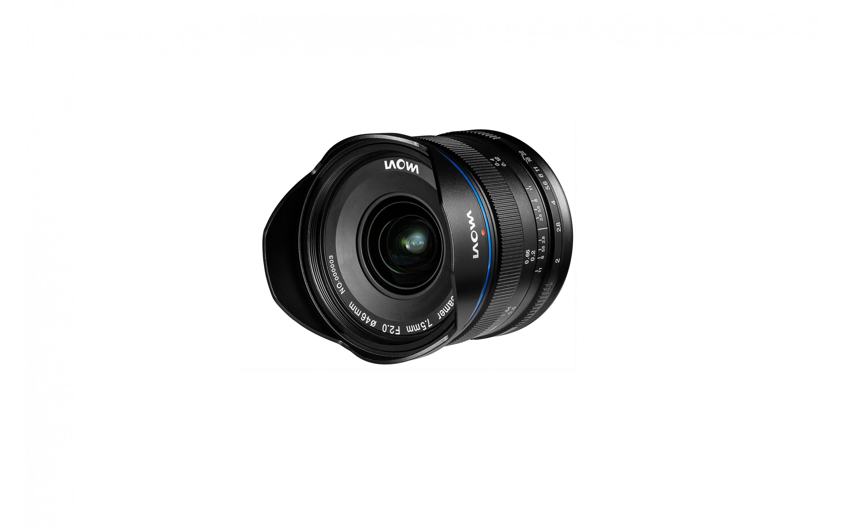 Festbrennweite 7.5 mm F/2 – MFT<br>Weitwinkel-Objektiv für Olympus und Panasonic