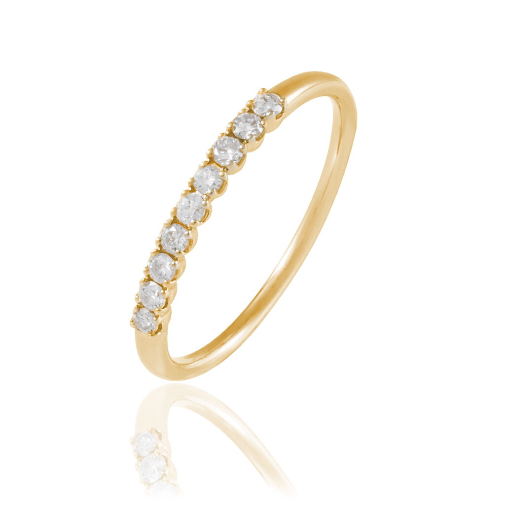 Alliance Eloise Or Jaune Diamant