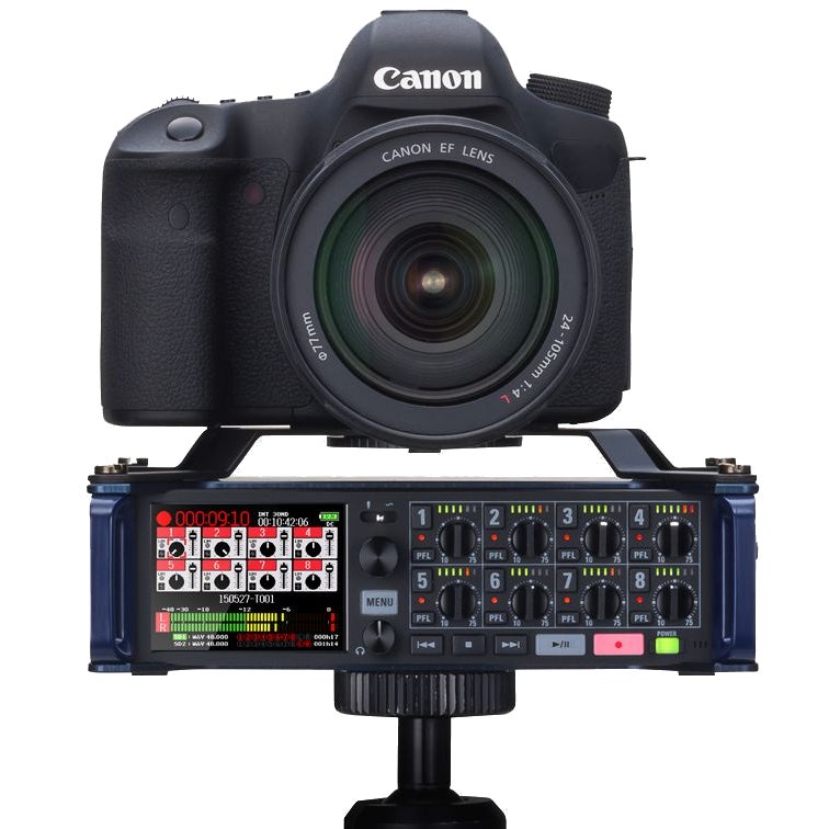 Zoom CMF-8 camera mount voor F8 en F8n multitrack recorder