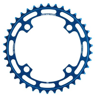 Couronne Cook Bros Racing 104 mm Bleu