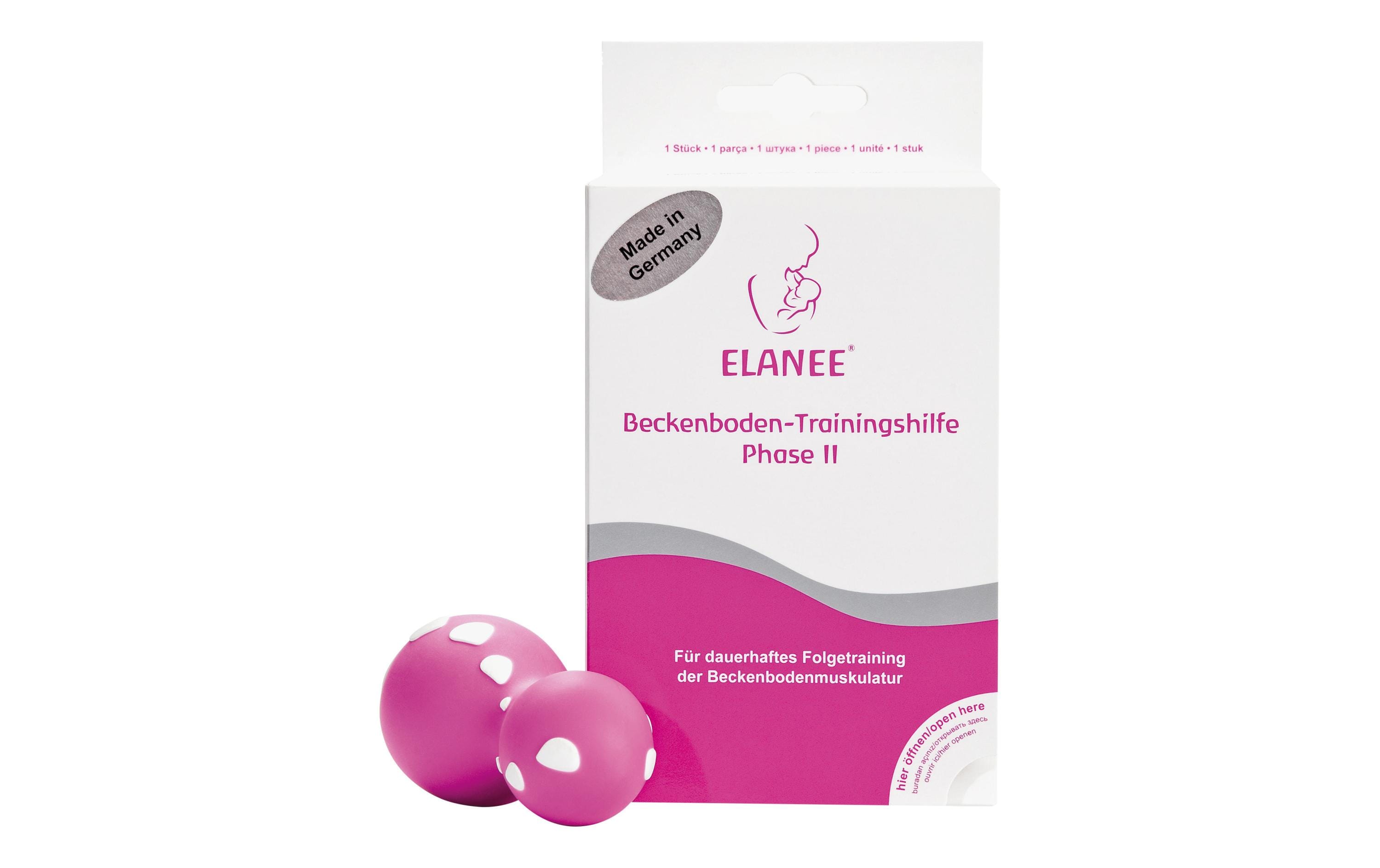 Beckenbodentraining Phase II VaginalkegelTrainingshilfe Vaginalkegel Phase II, pink/weiss, 1 Stück