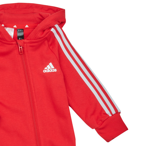 Adidas Sportswear - 3S FT ONESIE - Rouge / Blanc