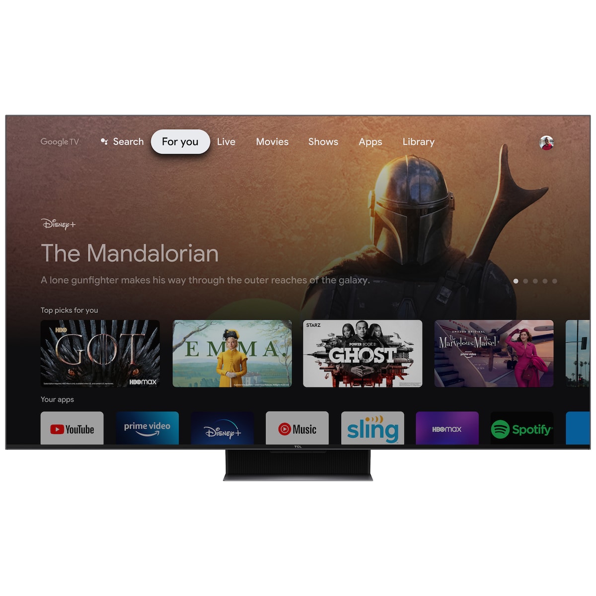 TCL 55 C845 4K MINI-LED Smart TV (2023)