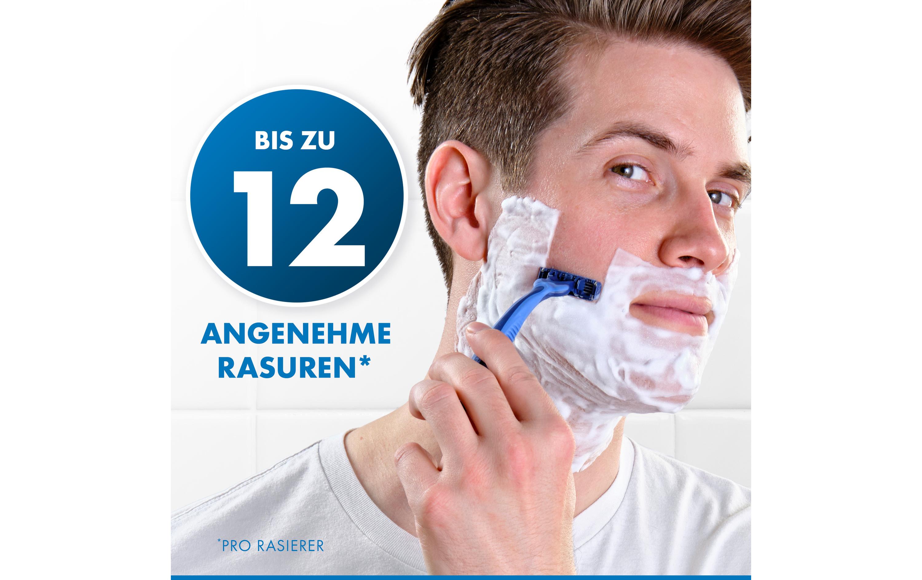Einwegrasierer Sensor3 Comfort 8 StückRasierer für Männer mit Gleitstreifen