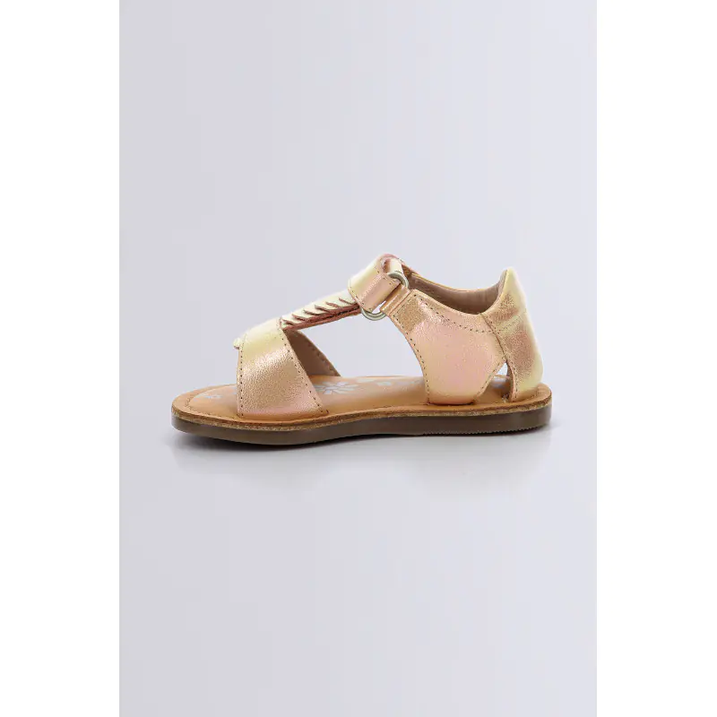 Divazia Rose irise SANDALES Cuir Fille