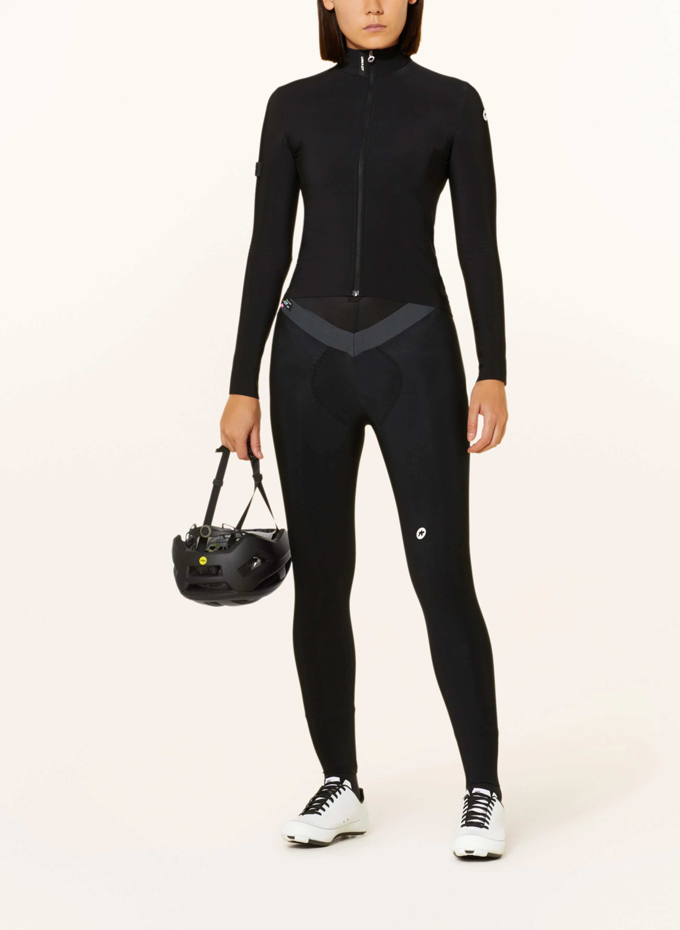 ASSOS Radhose UMA GT SPRING FALL HALF TIGHTS C2 mit gepolstertem Einsatz