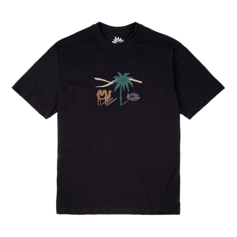 T-SHIRT DÉSERT - NOIR