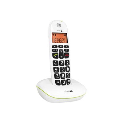 Doro PhoneEasy 100w - téléphone sans fil - blanc