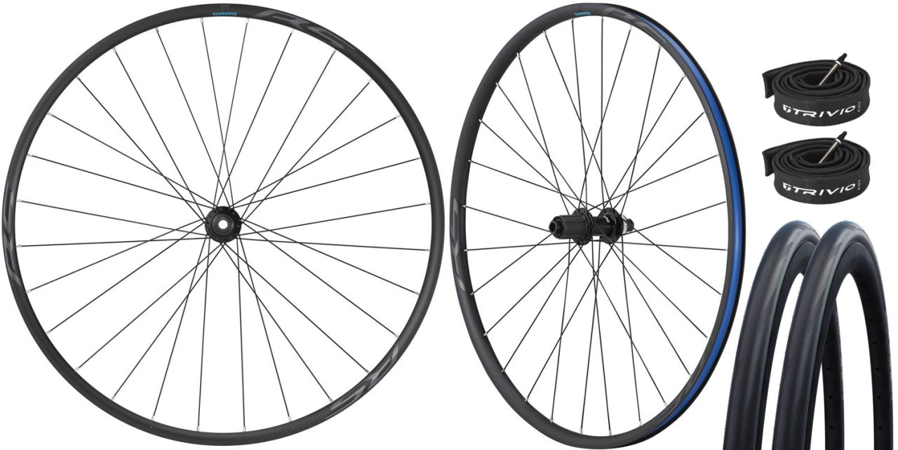 Shimano WH-RS171 700C Disc Laufradsatz inkl. Schwalbe One 28-622 + Trivio Schläuche kaufen | Bike-Discount