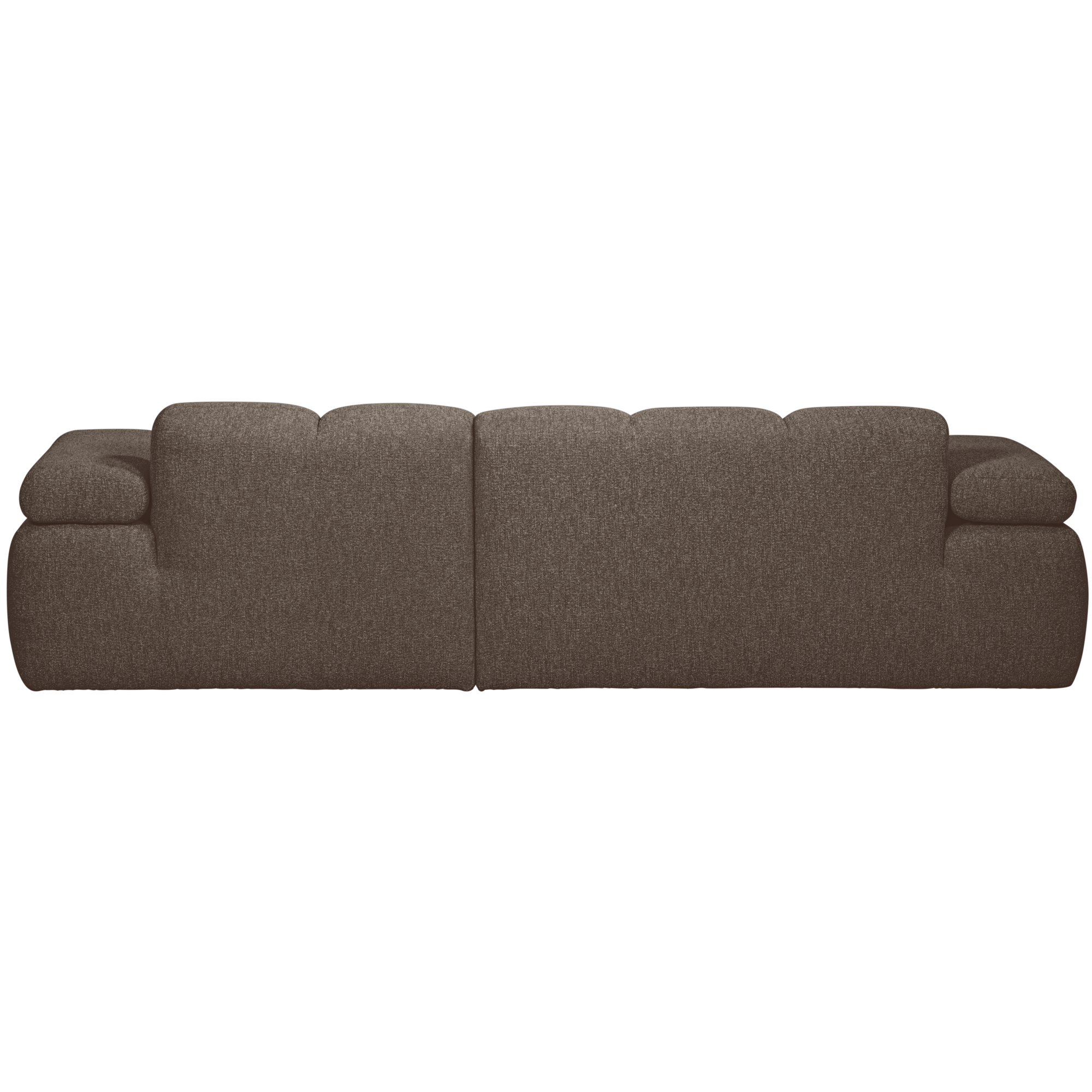 Chaise Longue Mojo Mojo Chaise Longue Rechts - Bouclé - Bruin Melange