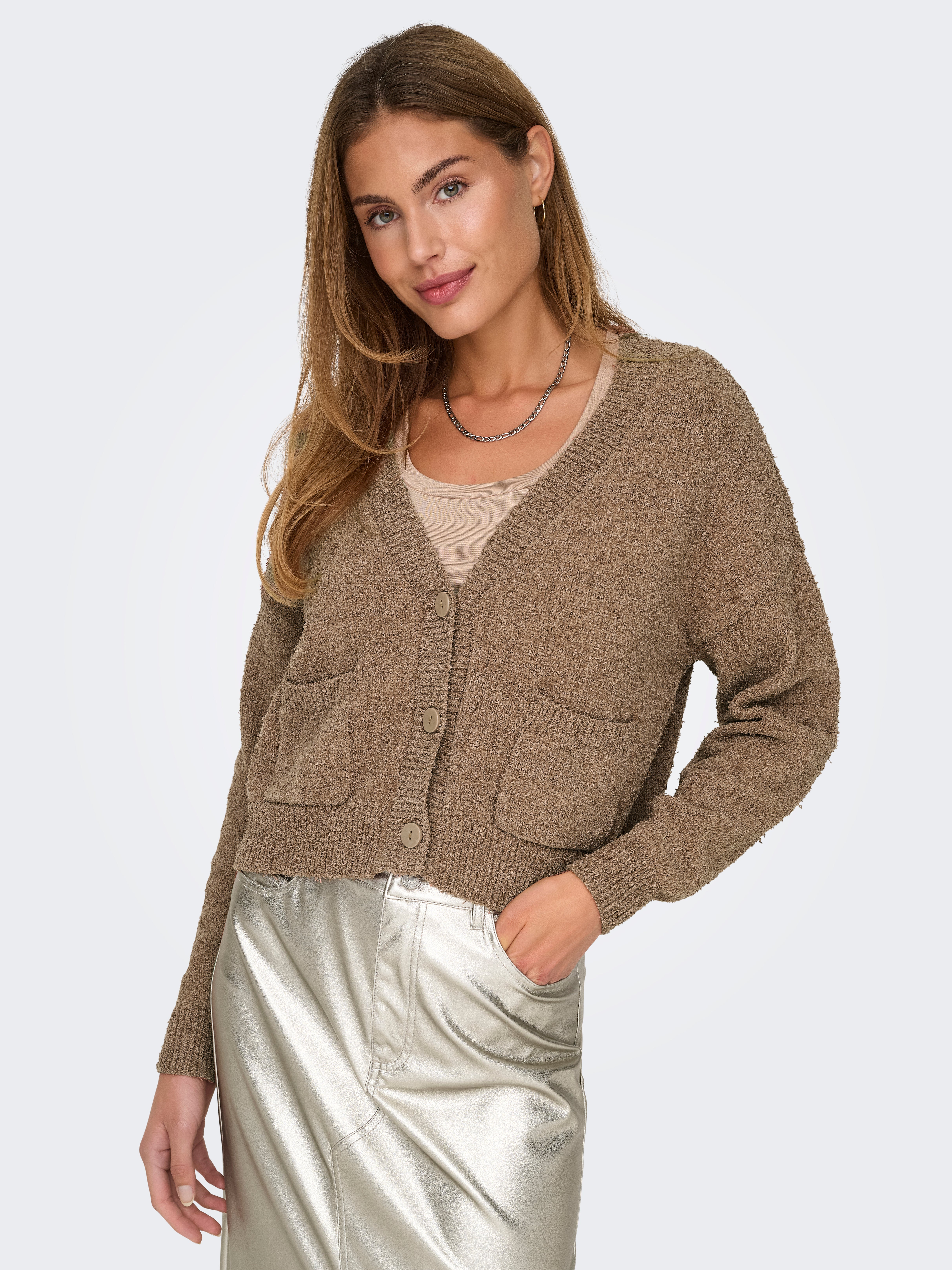 ONLTERESA Strickjacke Macchiato