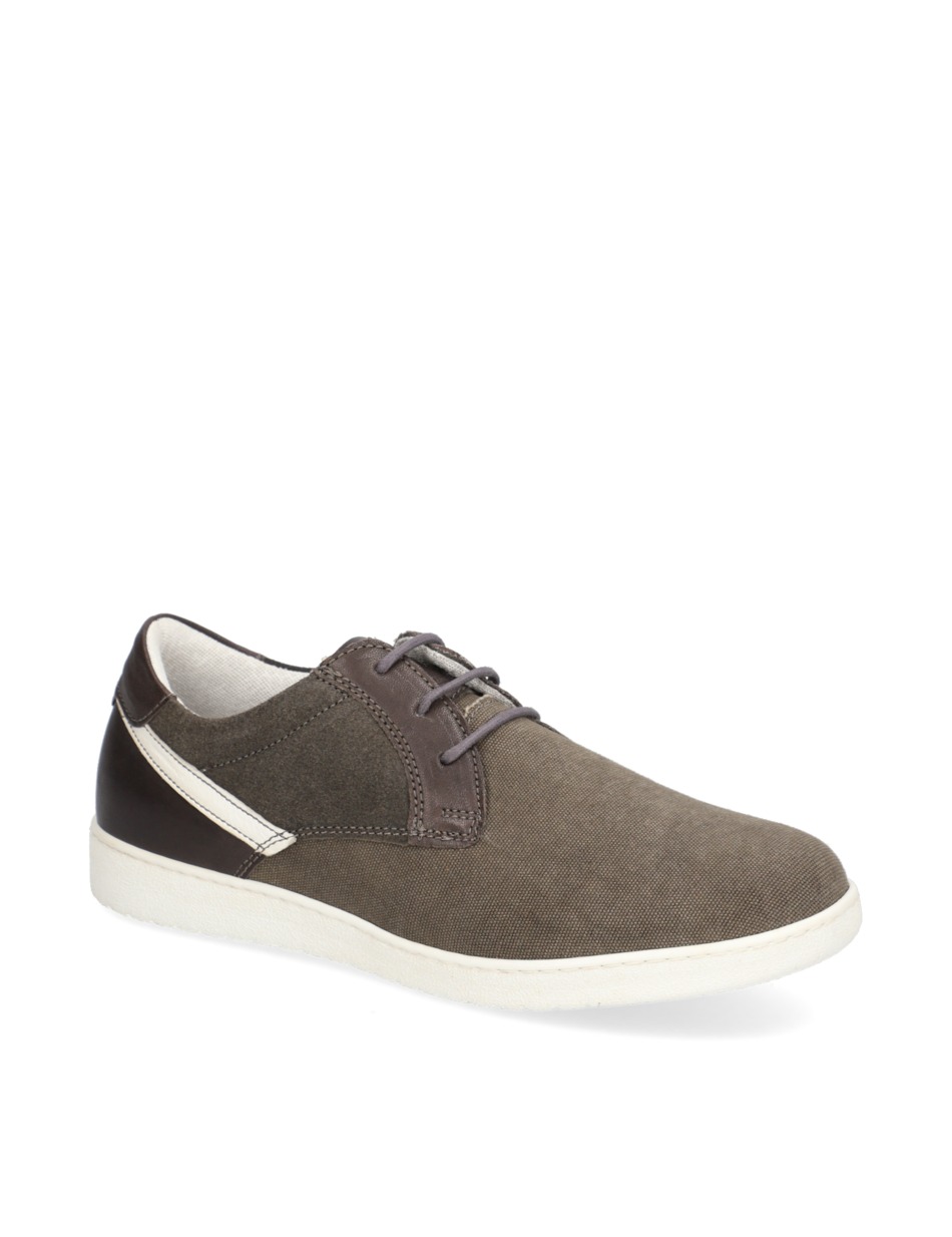 Lederkombination Sneaker
