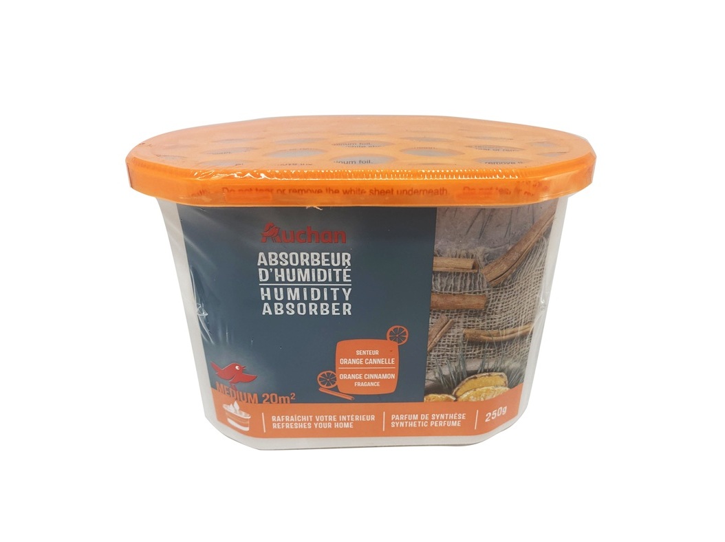 DESUMIDIFICADOR AUCHAN LARANJA/CANELA 250G