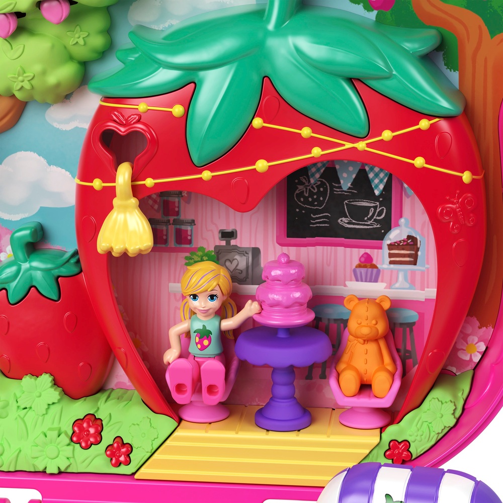 Polly Pocket Straw-Beary Patch Kompakt