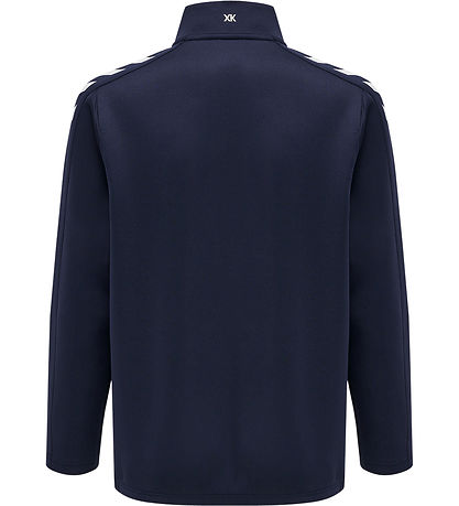 Hummel Bluse - HmlCore XK Half Zip Poly - Marineblau
