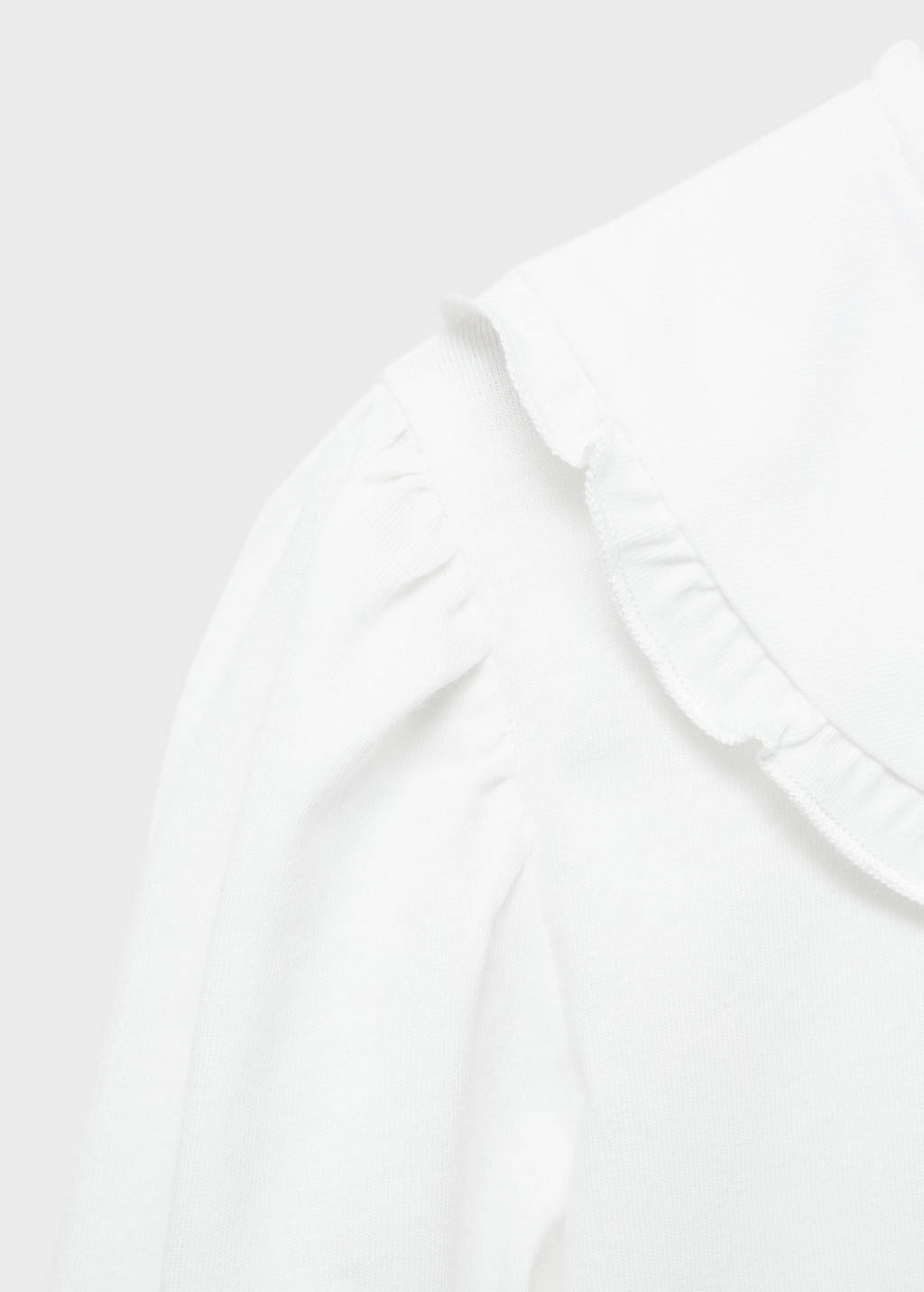 Mango Kids top naturel wit