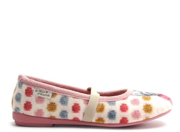 La maison de l espadrille chaussons enfant 6310 4 rose