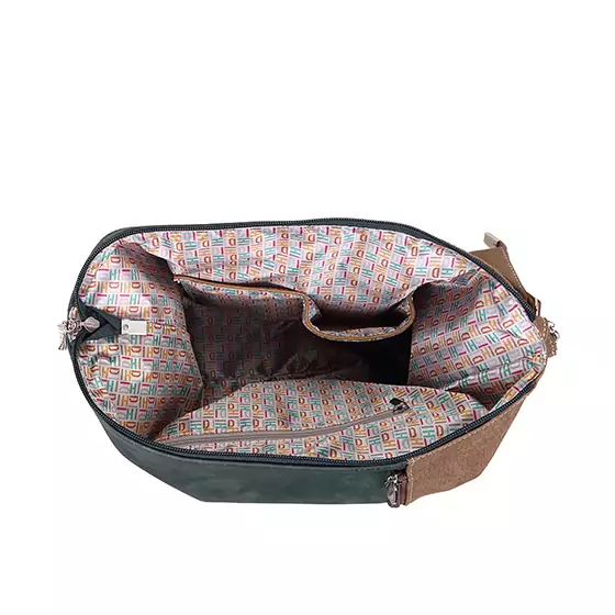 Hi-Di-Hi Buzz Hand/ Shoulderbag Dark Blue/ Brown