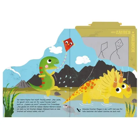 moses. Mein Zaubermalbuch - Dino Toni und seine Freunde