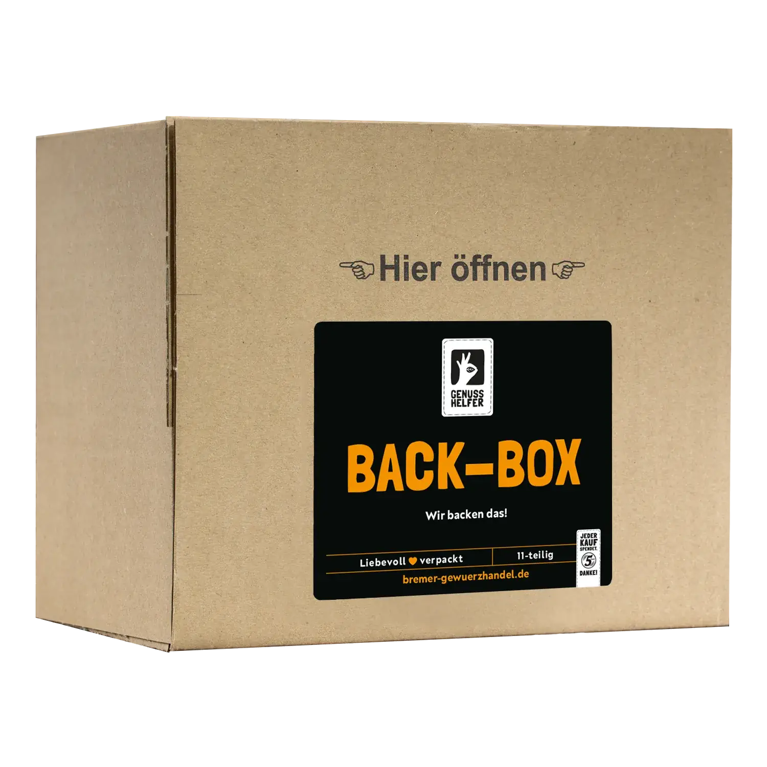 Genuss-Set - Back-Box Brot, 11 Tlg.