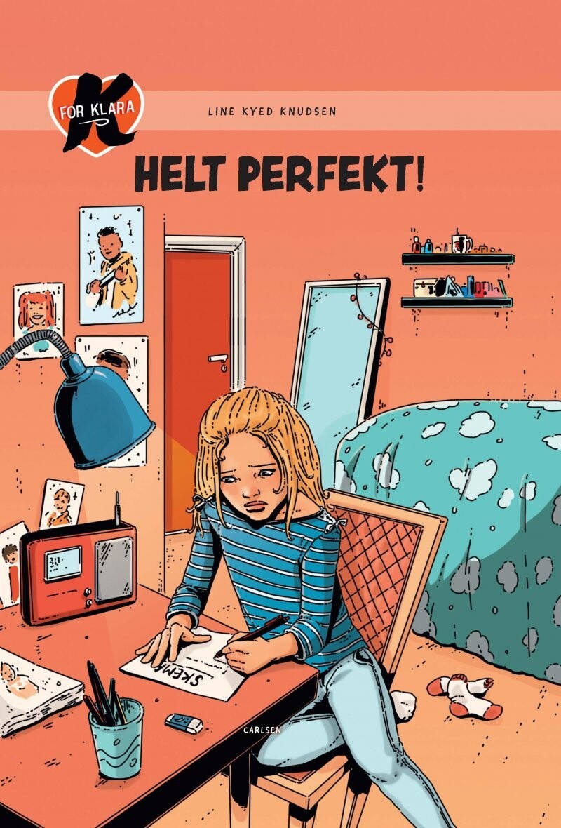 K For Klara 16: Helt Perfekt - Line Kyed Knudsen - Bog