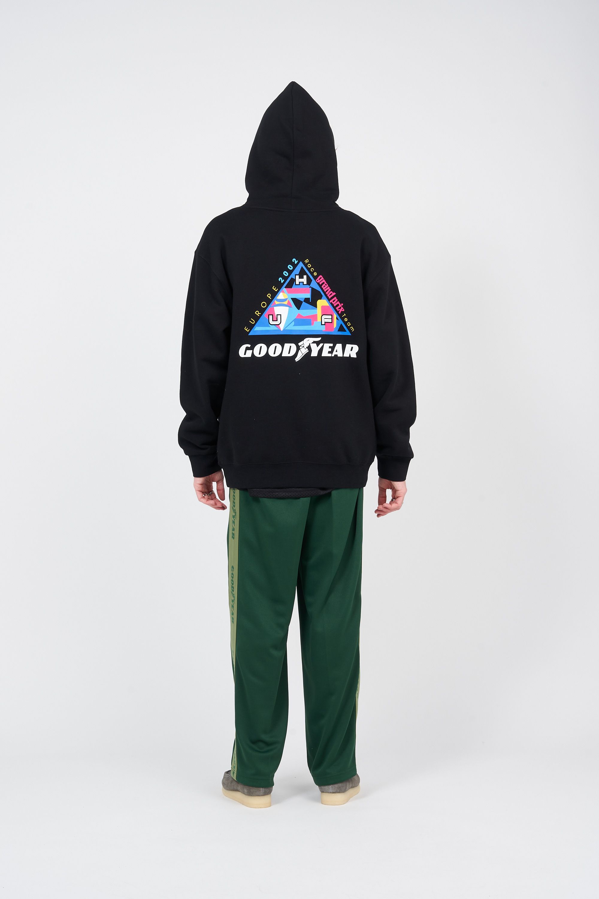 HUF hoodie GRAND PRIX Noir