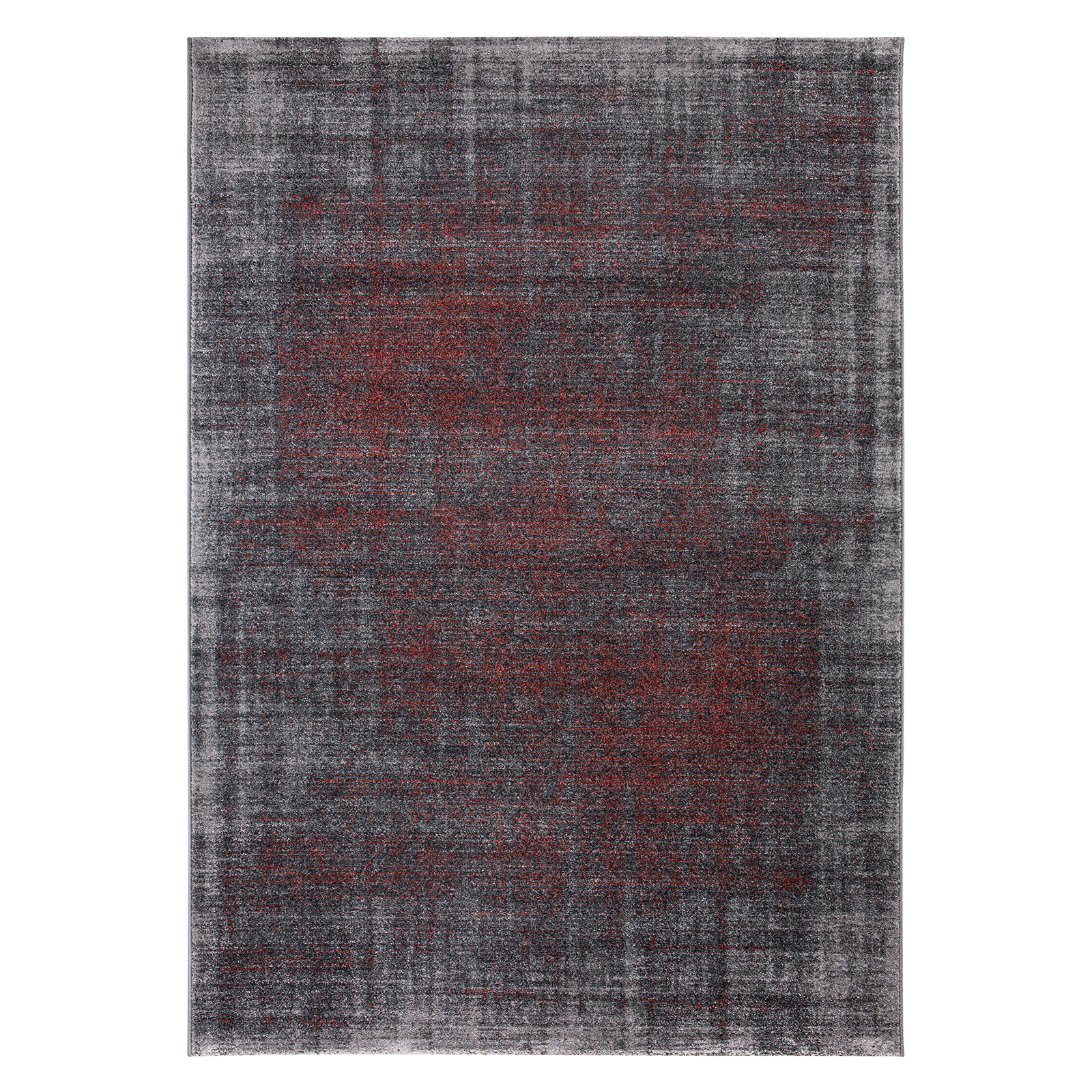 Teppich - grau-coralle - 133x190 cm