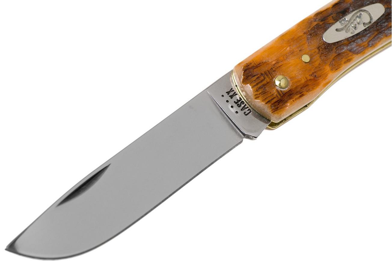 Case Sod Buster Jr Amber Jigged Bone, 30092, 6137 CV zakmes