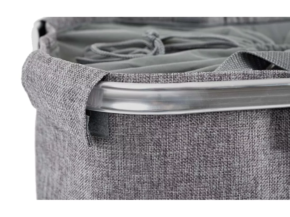 Collecteur de linge MCW-C34, gris