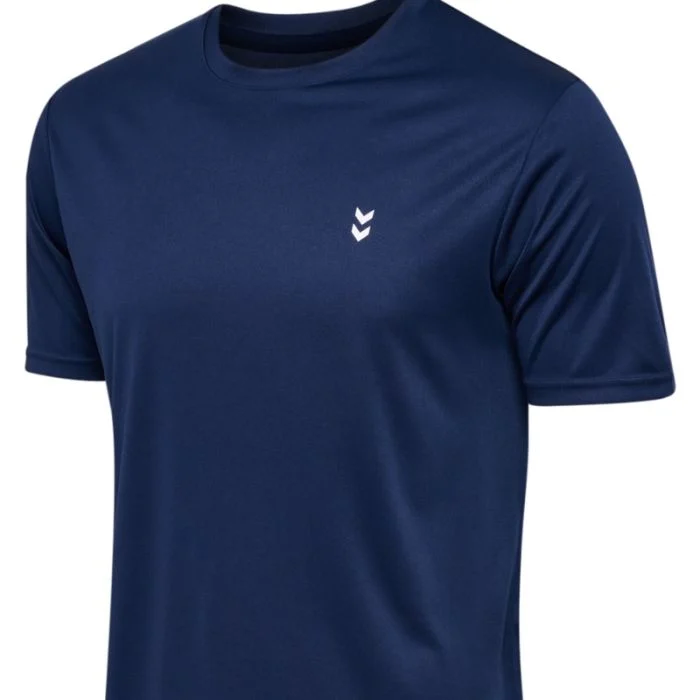 Hummel Herre T-shirts Pulse Training SS Tee Blå