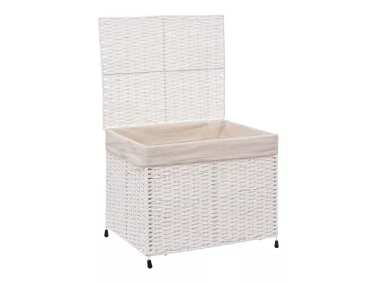 Coffre de rangement pliant 50x40 cm Blanc - FIVE