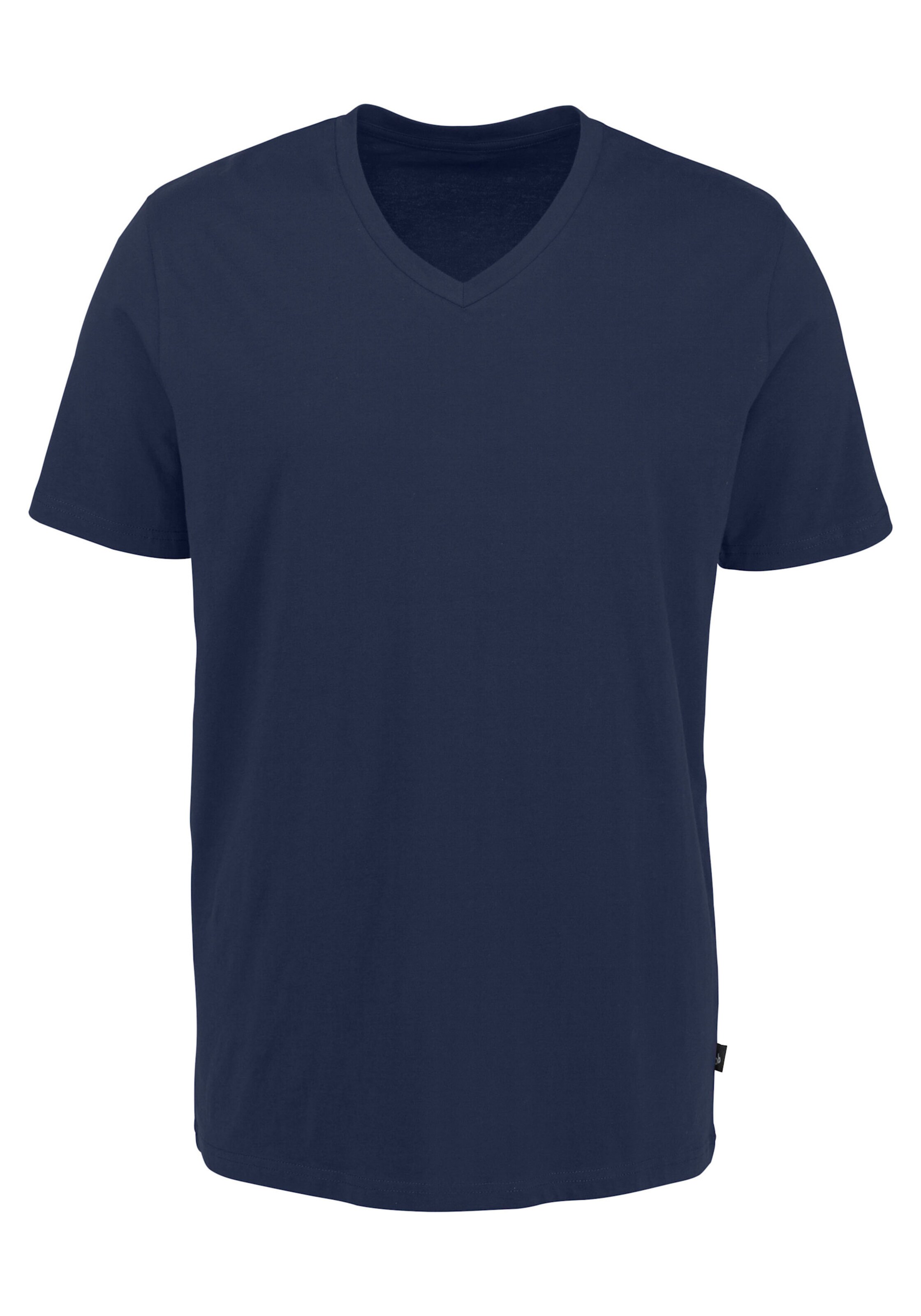 Bruno Banani T-Shirt in petrol, navy, grau-meliert