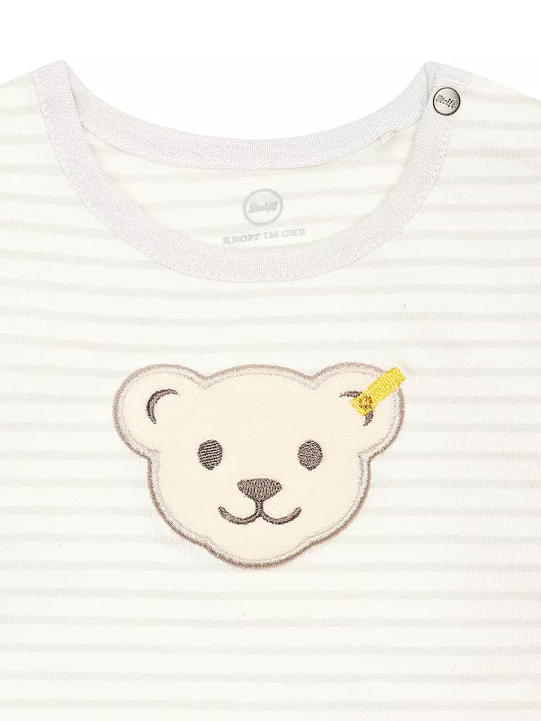 STEIFF Baby Strampler  hellgrau