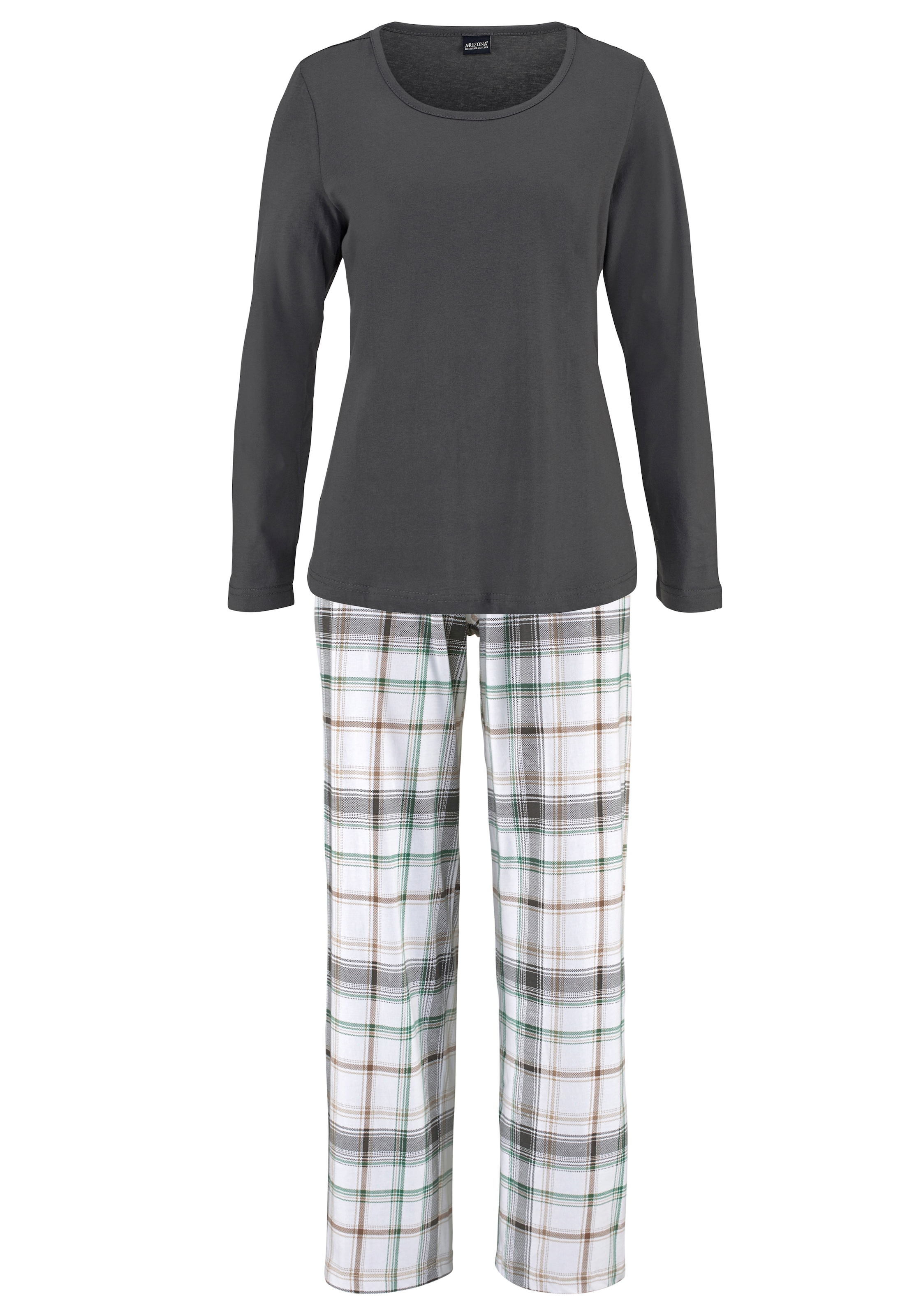 Arizona Pyjama 2 Stk. tlg., mit Karomuster