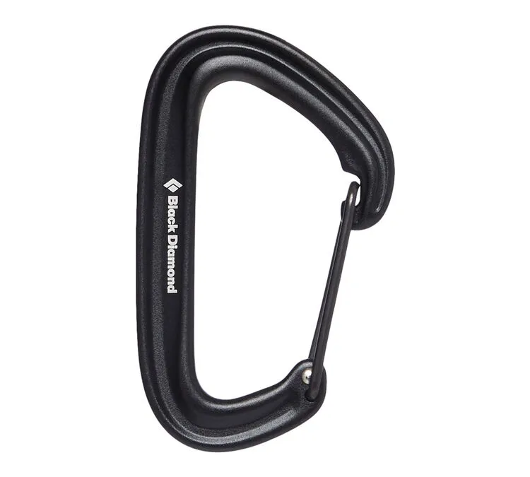 Black Diamond LiteWire Carabiner Black
