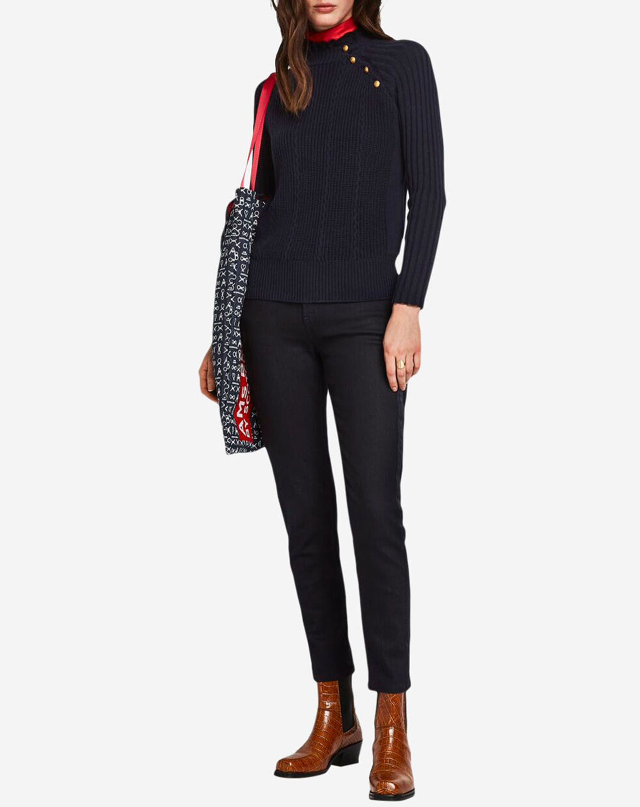 Scotch & Soda Jean Keeper bleu foncé