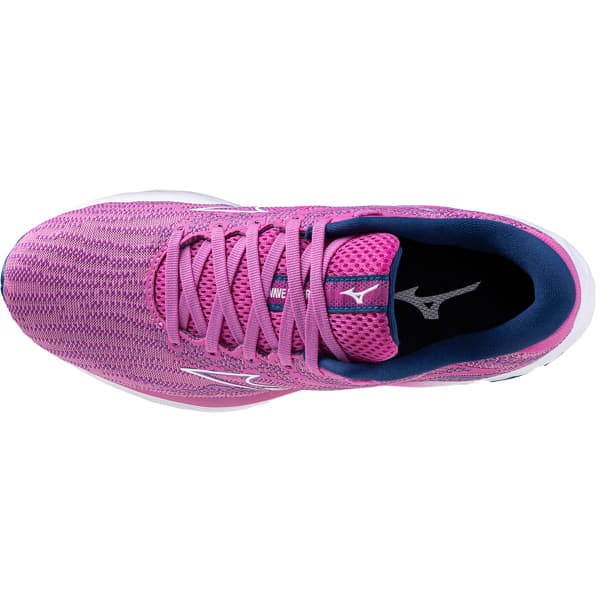 Chaussure running MIZUNO WAVE RIDER 27 W ROSEBUD/WHITE/NAVY PEONY